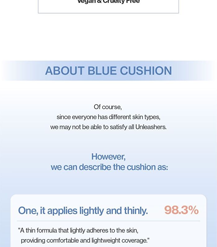 Babe Skin Baby Blue Cushion Re-Feel Refill Only - 8 Colors - #29N Afterglow