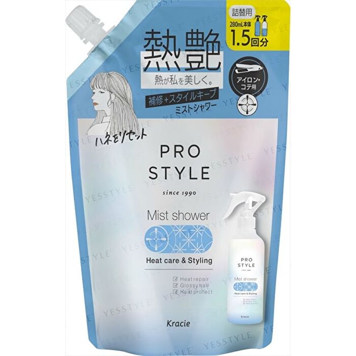 Prostyle Heat Care & Styling Mist Shower - 420ml Refill