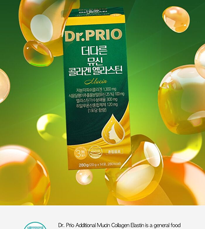 Sery Box Dr.PRIO More Different Mucin Collagen Elastin - 20g x 14 sticks