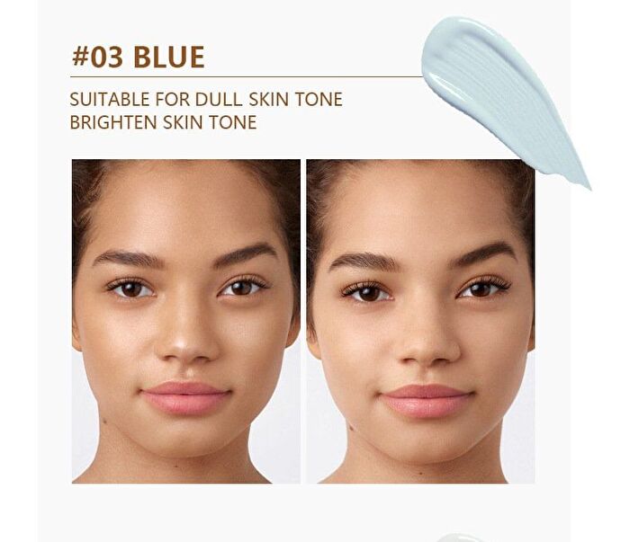 Refreshing Protective & Corrective Tinted Primer - 4 Colors - 03# Blue - 15g