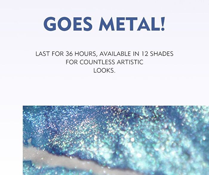 Waterproof Metallic Liquid Eyeliner - 12 Colors - 11# Gold  - 3g