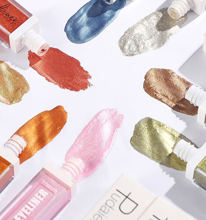 Waterproof Metallic Liquid Eyeliner - 12 Colors - 11# Gold  - 3g