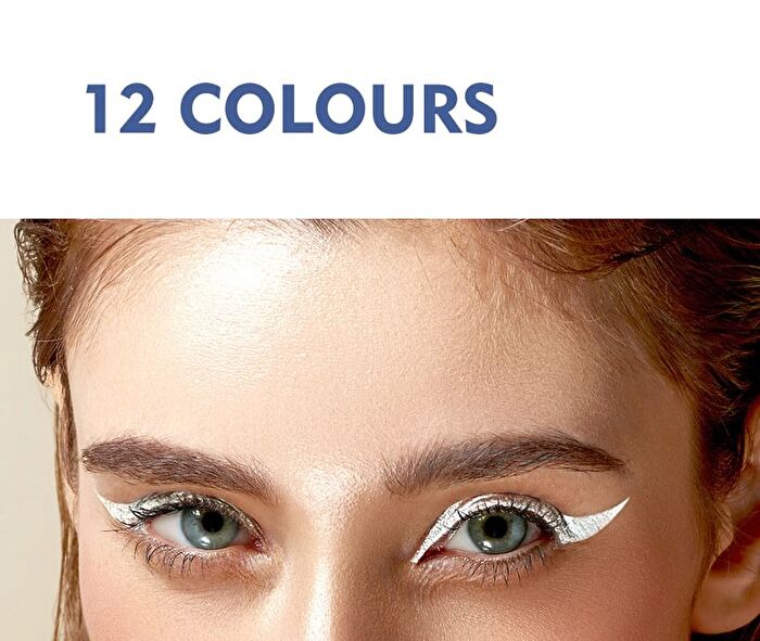 Waterproof Metallic Liquid Eyeliner - 12 Colors - 11# Gold  - 3g