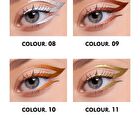 Waterproof Metallic Liquid Eyeliner - 12 Colors - 11# Gold  - 3g
