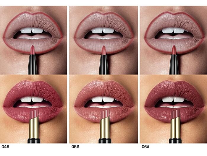 Duo Lipliner & Matte Lipstick - 16 Colors - #05 - 3.5g