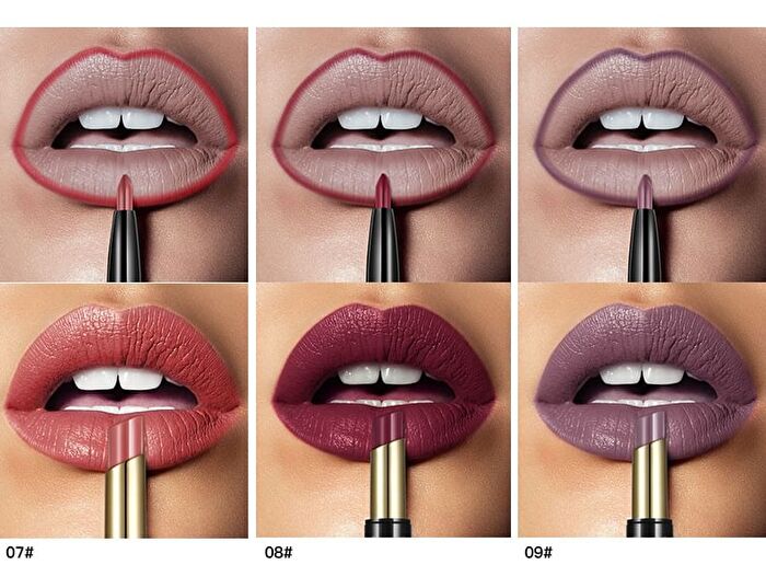 Duo Lipliner & Matte Lipstick - 16 Colors - #05 - 3.5g