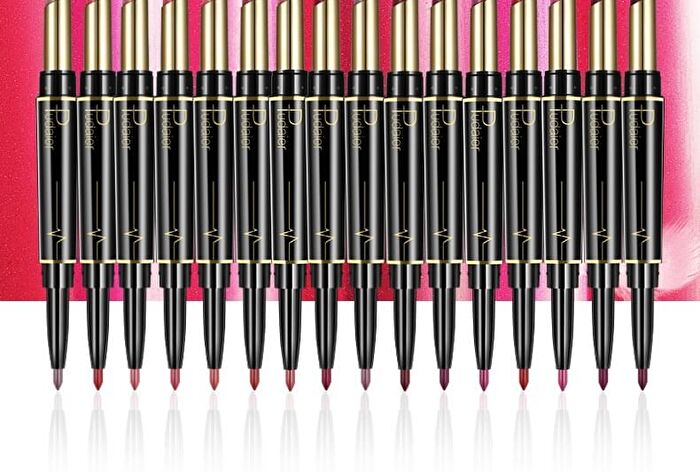 Duo Lipliner & Matte Lipstick - 16 Colors - #05 - 3.5g