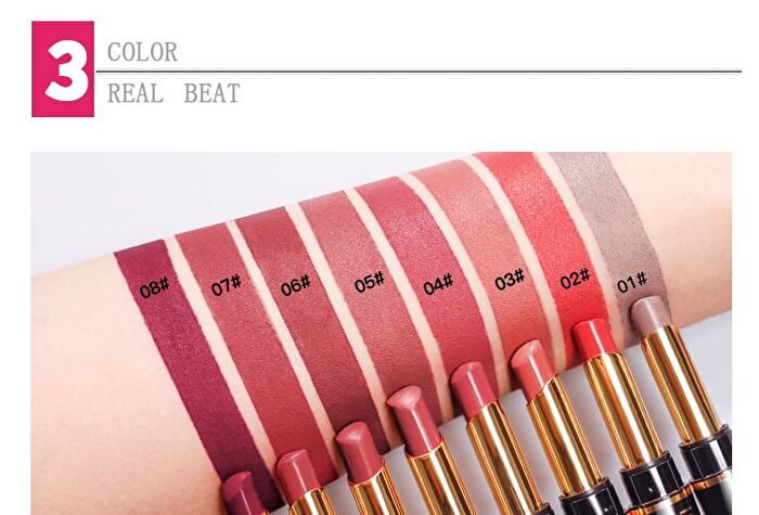 Duo Lipliner & Matte Lipstick - 16 Colors - #05 - 3.5g