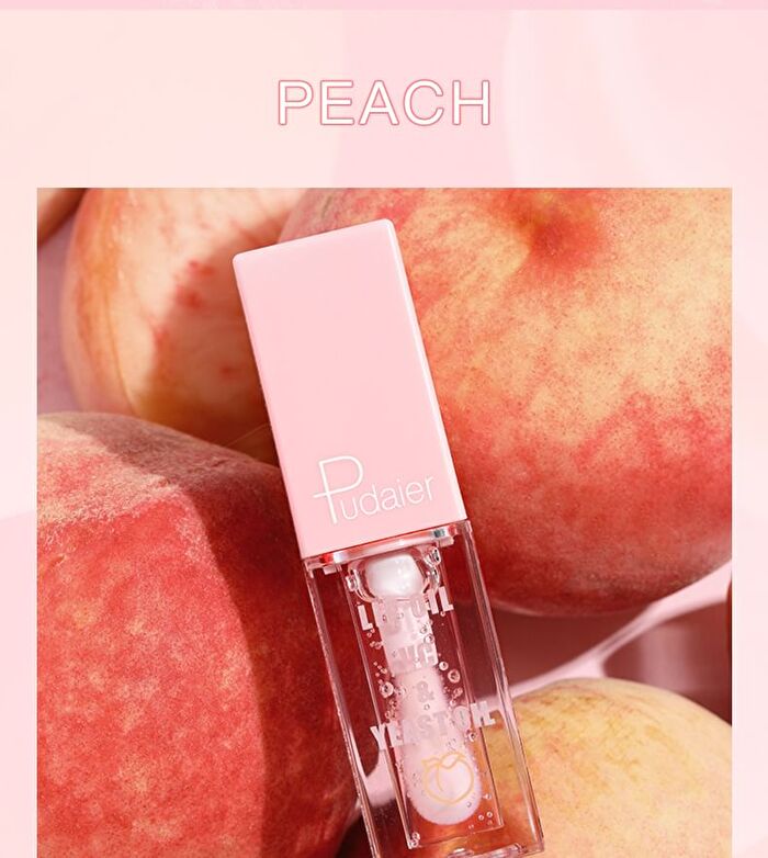 Clear Moisturizing Fruit Lip Oil - 4 Types - 01# Strawberry - 4.5g