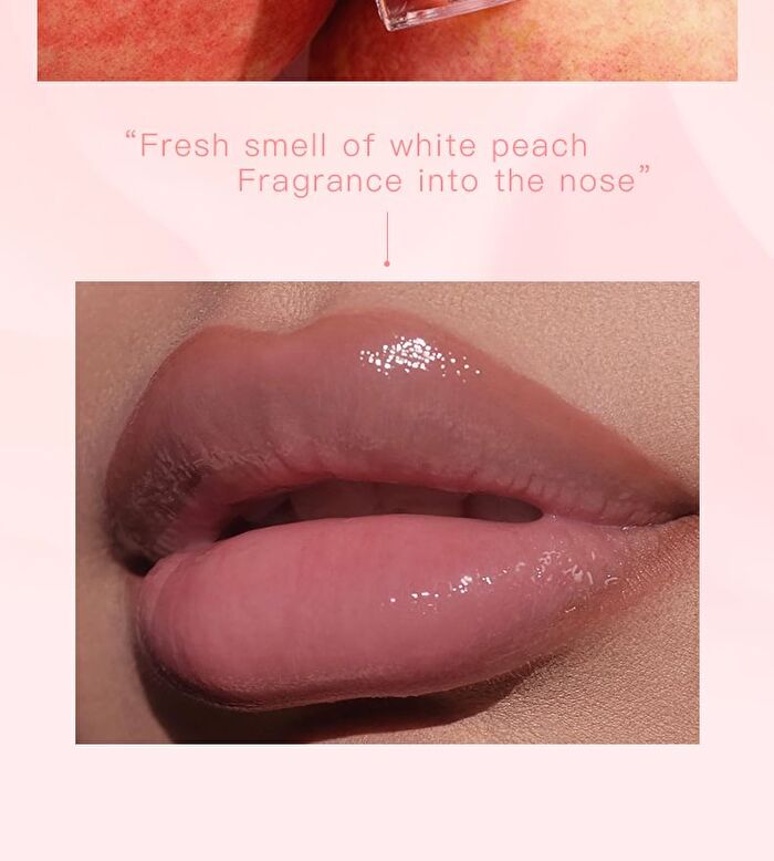 Clear Moisturizing Fruit Lip Oil - 4 Types - 01# Strawberry - 4.5g