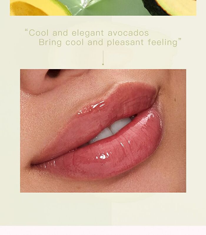 Clear Moisturizing Fruit Lip Oil - 4 Types - 01# Strawberry - 4.5g