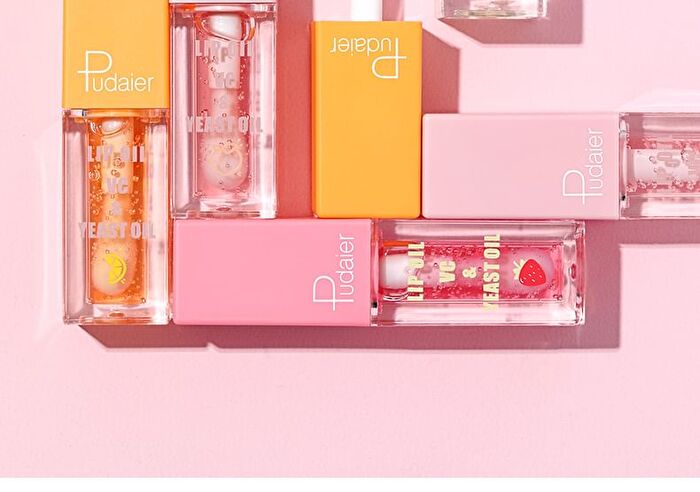 Clear Moisturizing Fruit Lip Oil - 4 Types - 01# Strawberry - 4.5g