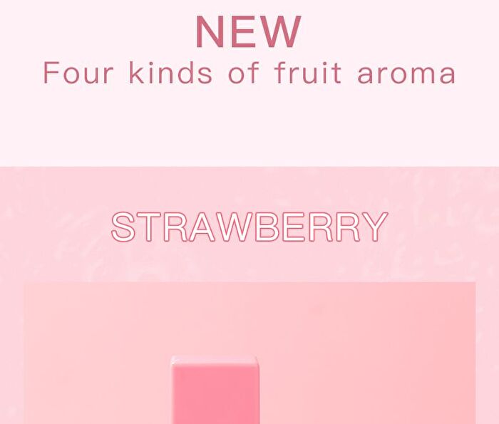 Clear Moisturizing Fruit Lip Oil - 4 Types - 01# Strawberry - 4.5g