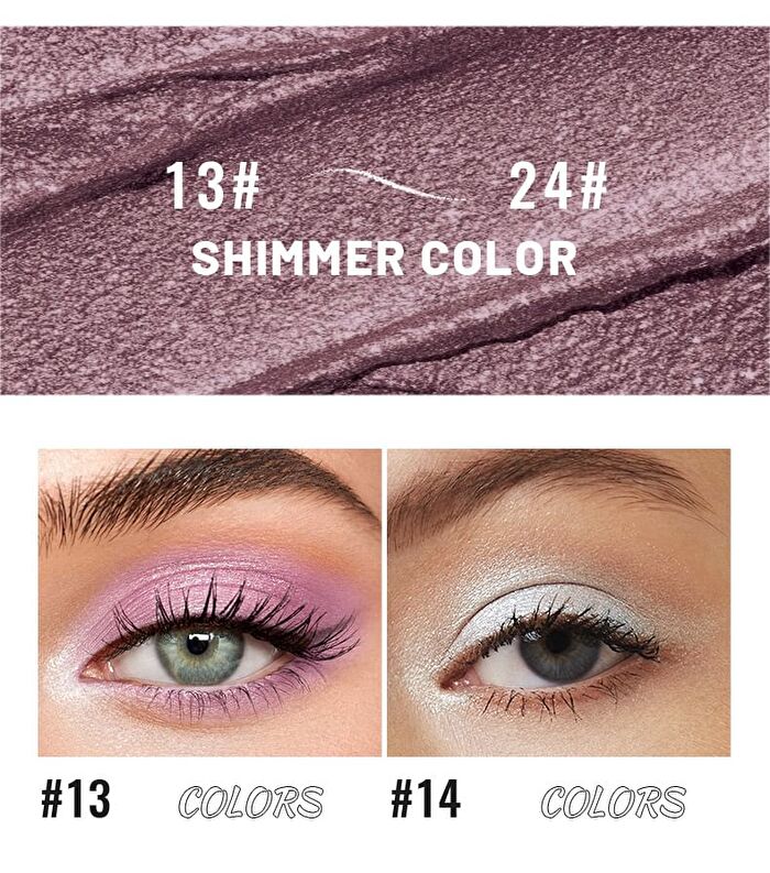 Creamy Matte and Glow Eye Shadow Pencil - 24 Colors - #06 - 2g