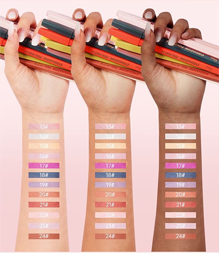 Creamy Matte and Glow Eye Shadow Pencil - 24 Colors - #06 - 2g