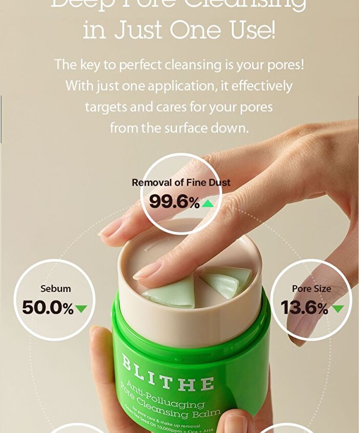 Blithe Anti-Polluaging Pore Cleansing Balm - 50ml