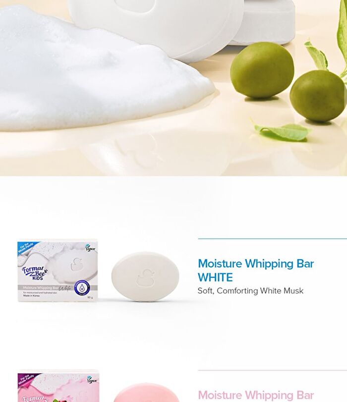 Kids Moisture Whipping Bar Set - 2 Types - White
