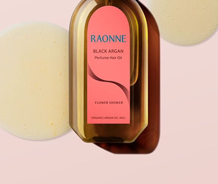 Raonne Black Argan Perfume Hair Oil Duo Set - 2 Types - Moroccan Rose