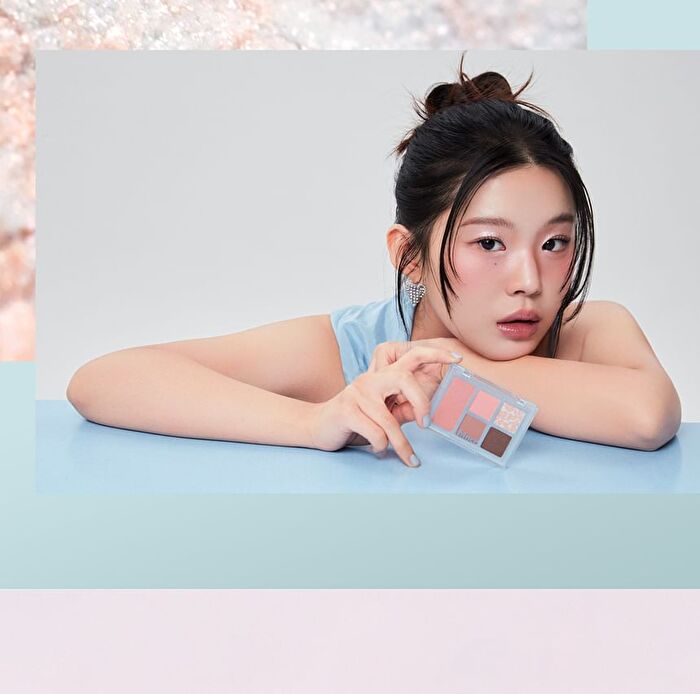 All-Round Eye Palette Blue Dive Collection - 2 Colors - #05 Rose Fuzz