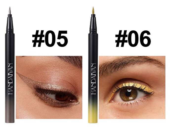 Vivid Metallic Luster Liquid Eyeliner - 10 Colors - 10# - 0.8ml