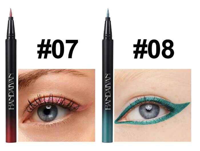 Vivid Metallic Luster Liquid Eyeliner - 10 Colors - 10# - 0.8ml