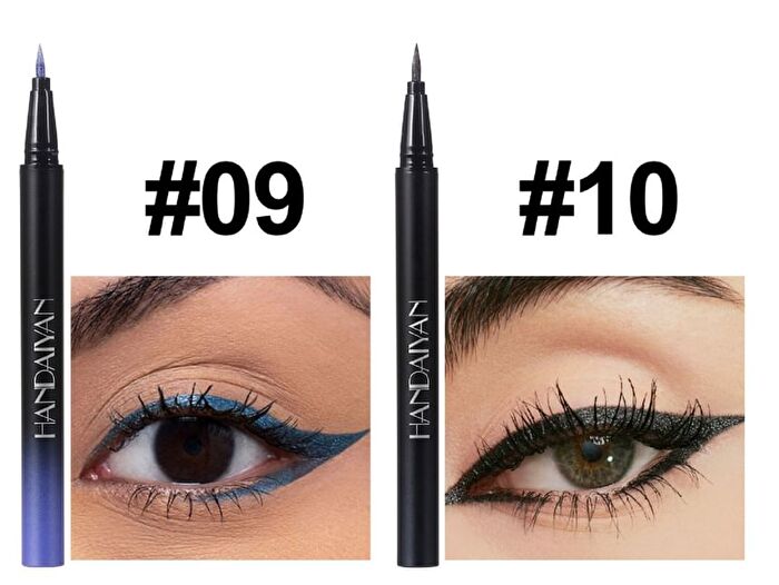 Vivid Metallic Luster Liquid Eyeliner - 10 Colors - 10# - 0.8ml