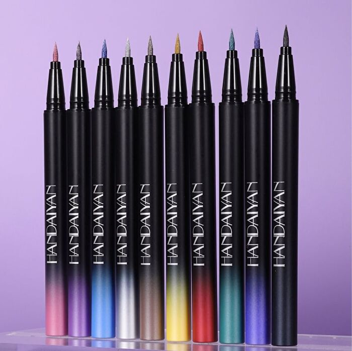 Vivid Metallic Luster Liquid Eyeliner - 10 Colors - 10# - 0.8ml