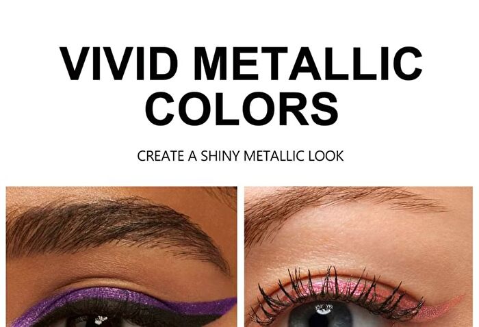 Vivid Metallic Luster Liquid Eyeliner - 10 Colors - 10# - 0.8ml