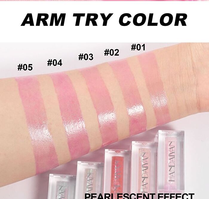 Color-Changing Moisturizing Lip Oil - 10 Colors - 04# Pearlescent - 2.3ml