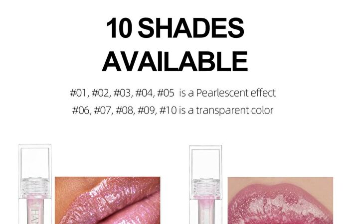 Color-Changing Moisturizing Lip Oil - 10 Colors - 04# Pearlescent - 2.3ml