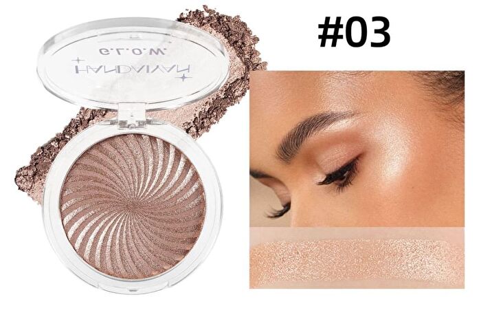 Swirled Relief Delicate Highlighter - 6 Colors - 05# - 9g