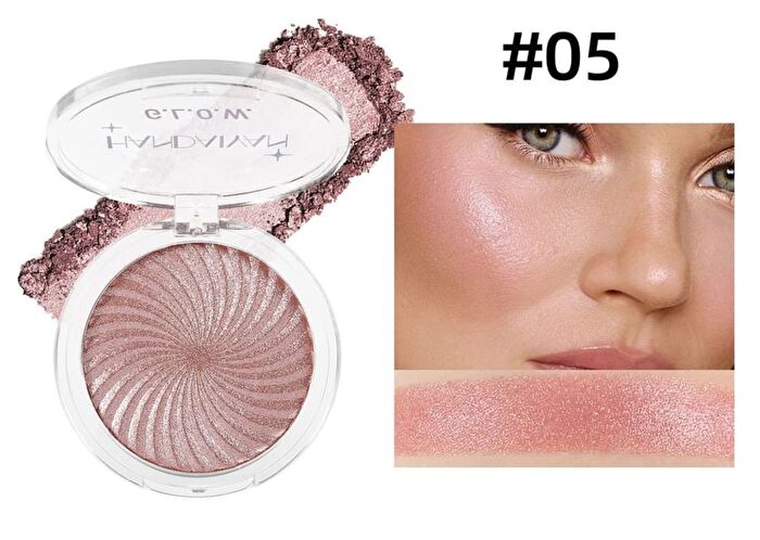 Swirled Relief Delicate Highlighter - 6 Colors - 05# - 9g