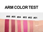 6-Color Pearlescent & Matte Diamond Liquid Lipstick Set - 2 Types - Set A (1.6g x 6pcs)