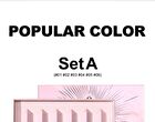 6-Color Pearlescent & Matte Diamond Liquid Lipstick Set - 2 Types - Set A (1.6g x 6pcs)