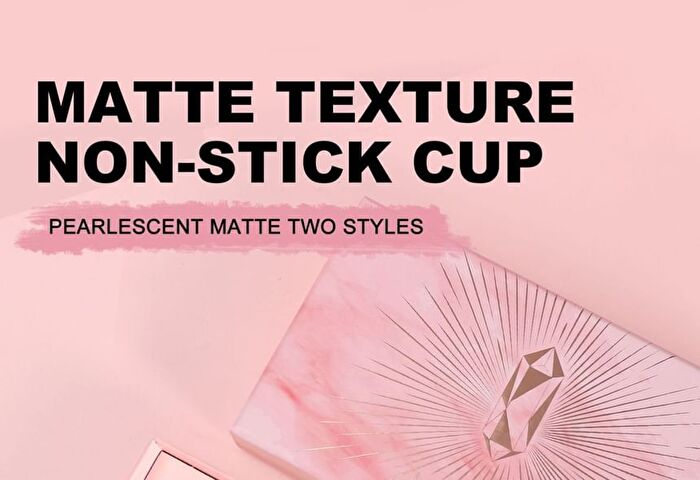 6-Color Pearlescent & Matte Diamond Liquid Lipstick Set - 2 Types - Set A (1.6g x 6pcs)