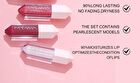 6-Color Pearlescent & Matte Diamond Liquid Lipstick Set - 2 Types - Set A (1.6g x 6pcs)