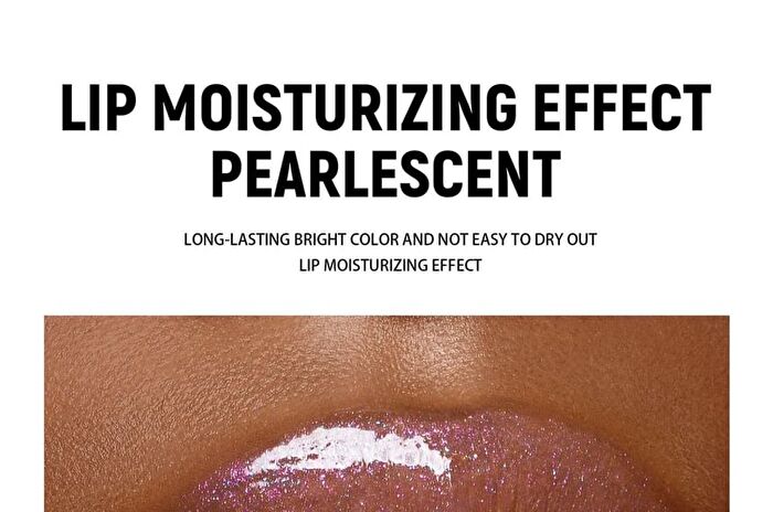 6-Color Pearlescent & Matte Diamond Liquid Lipstick Set - 2 Types - Set A (1.6g x 6pcs)