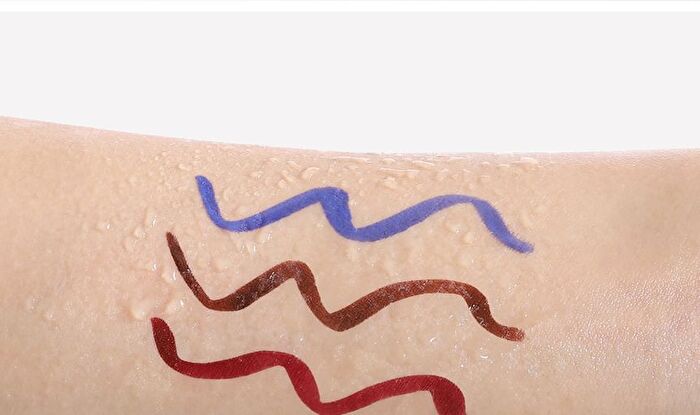 Waterproof Long Lasting Double-Ended Seal & Liquid Eyeliner - 7 Colors - 04# Pink - 3.5g