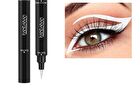 Waterproof Long Lasting Double-Ended Seal & Liquid Eyeliner - 7 Colors - 04# Pink - 3.5g