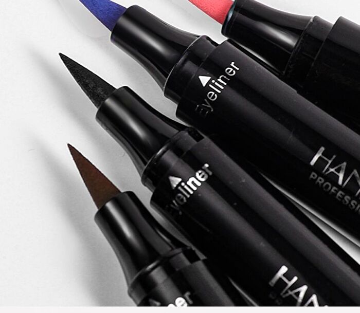 Waterproof Long Lasting Double-Ended Seal & Liquid Eyeliner - 7 Colors - 04# Pink - 3.5g