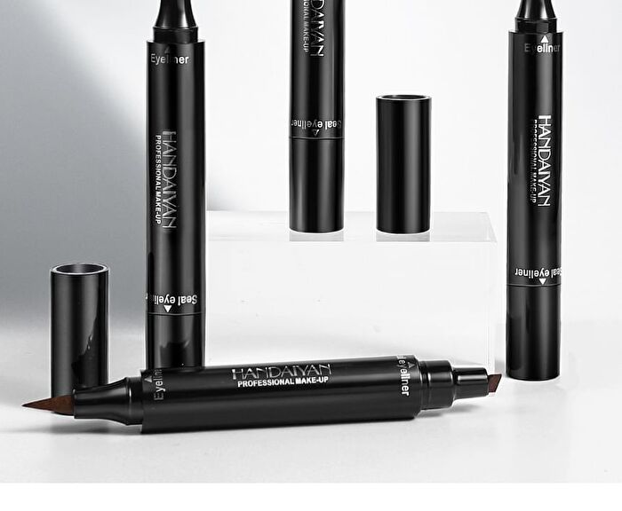 Waterproof Long Lasting Double-Ended Seal & Liquid Eyeliner - 7 Colors - 04# Pink - 3.5g