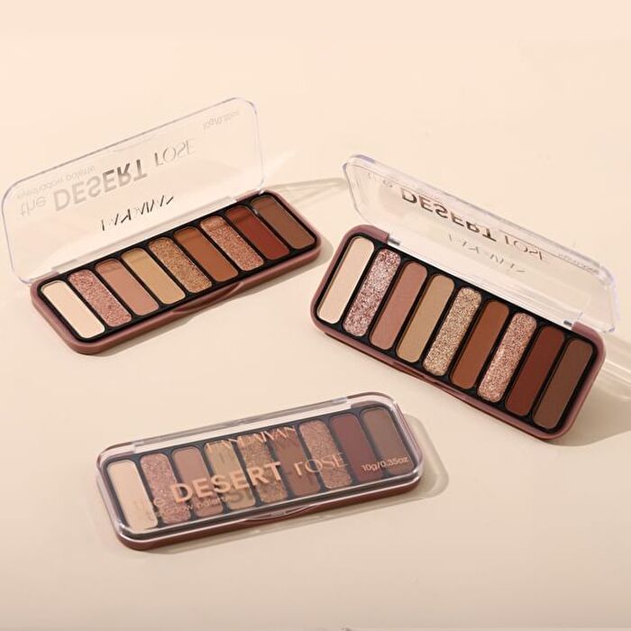 Handaiyan Desert Rose 9-Color Eyeshadow Palette - 10g