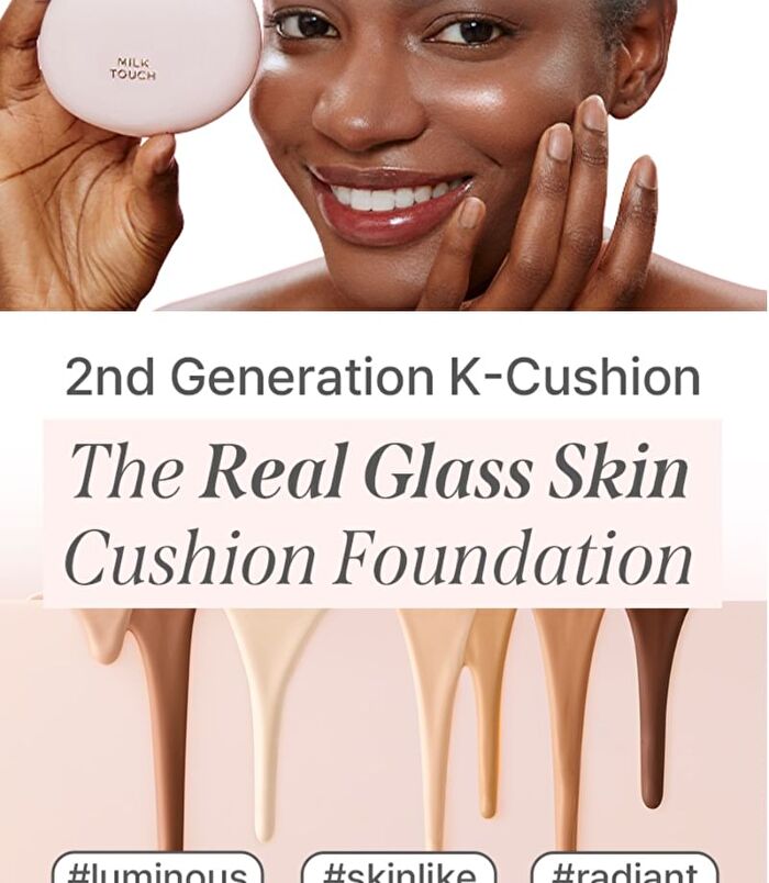 All-day Skin Fit Milky Glow Cushion - 20 Colors - #19N Vanilla Ivory