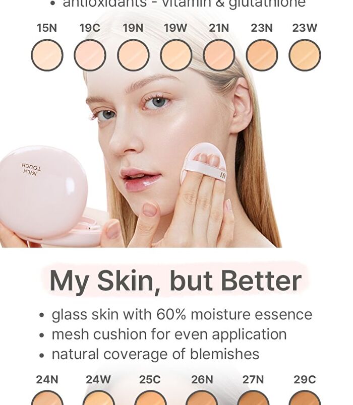 All-day Skin Fit Milky Glow Cushion - 20 Colors - #30N Hazel