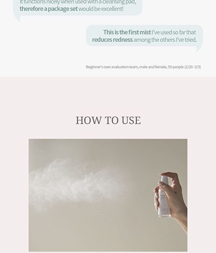 Begin Calming Toner Mist - 30ml