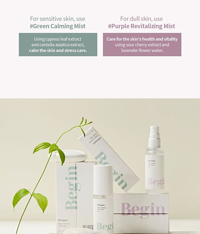 Begin Calming Toner Mist - 30ml