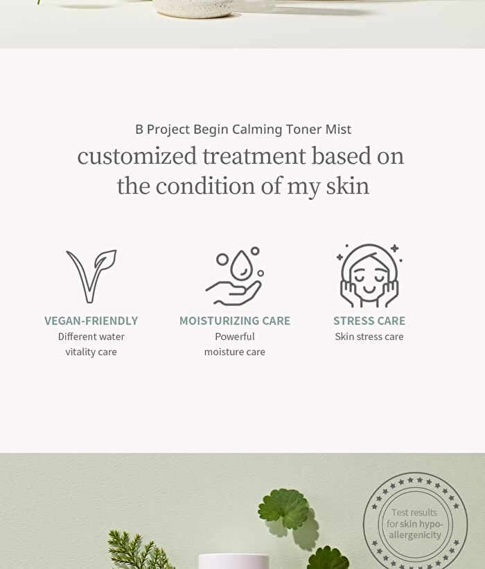 Begin Calming Toner Mist - 30ml