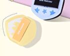 Yaozhi Marshmallow Powder Puff Set with Case - Blue (3pcs)