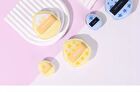 Yaozhi Marshmallow Powder Puff Set with Case - Blue (3pcs)