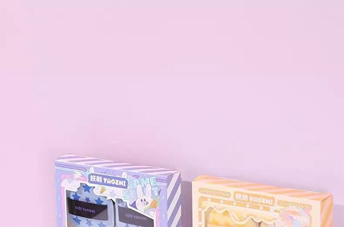 Yaozhi Marshmallow Powder Puff Set with Case - Blue (3pcs)